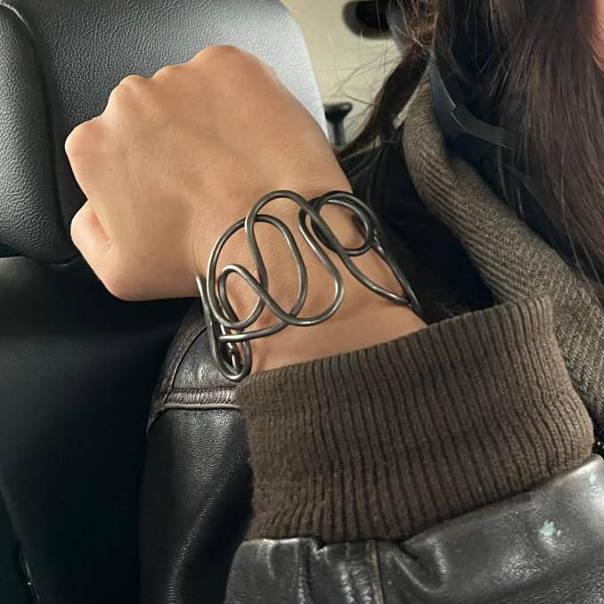 iron cuff bracelet