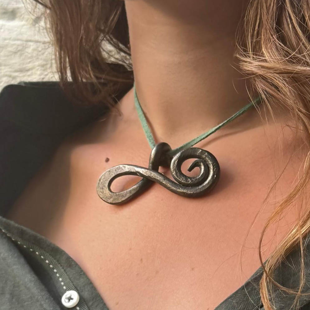iron pendant necklace